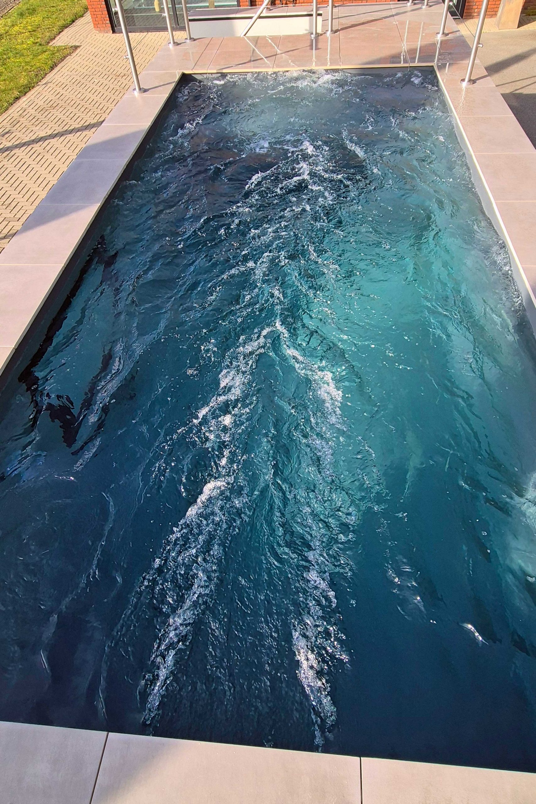 Die Quantum bringt Schwimmsportler an deren Leistungsgrenze